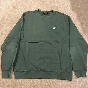 Green Nike Sweatshirt L